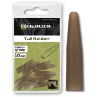 Radical Tail Rubber camo-green 10szt